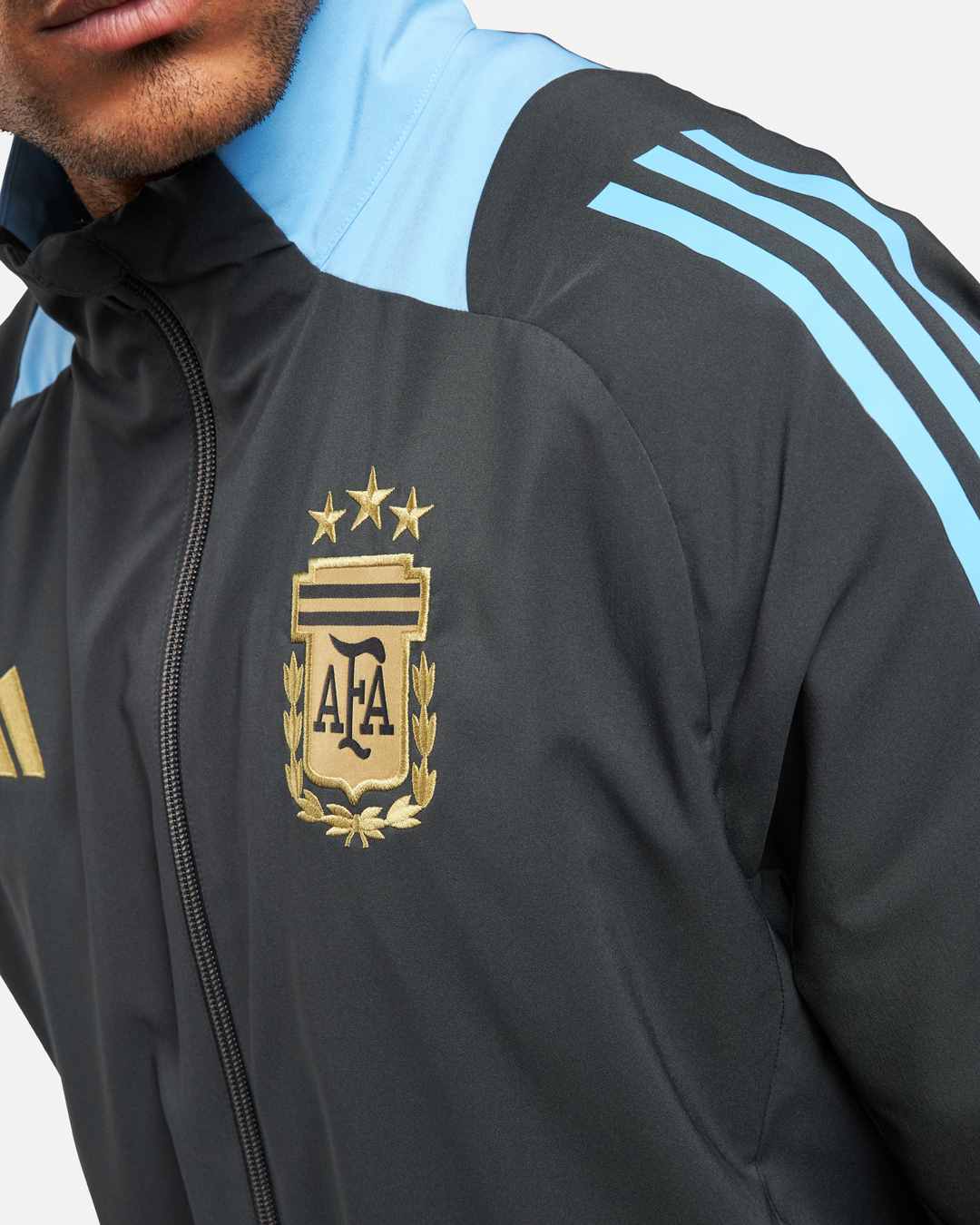 Veste de survêtement Argentine 2024 - Gris/Bleu