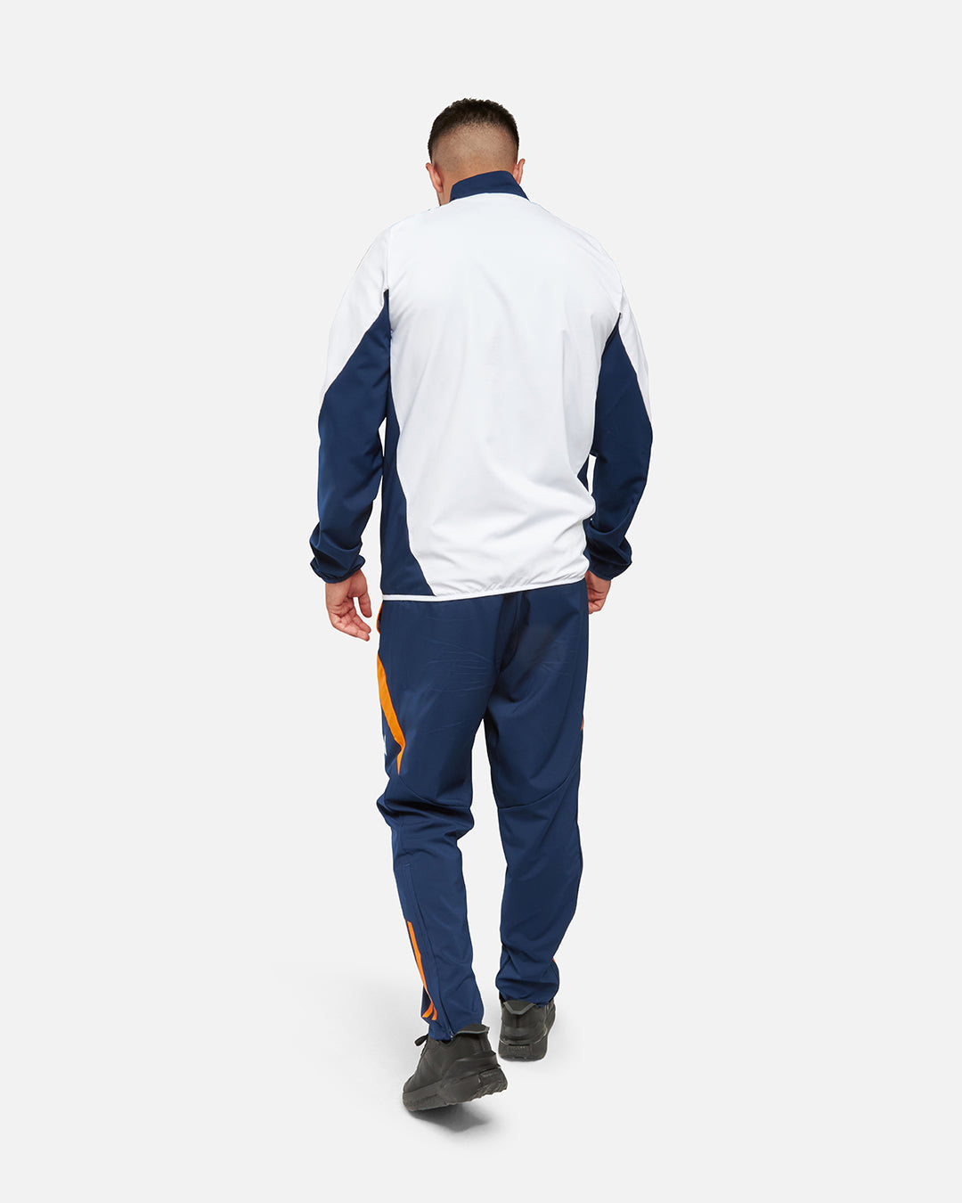 Veste de survêtement Real Madrid 2024/2025 - Blanc/Bleu/Jaune