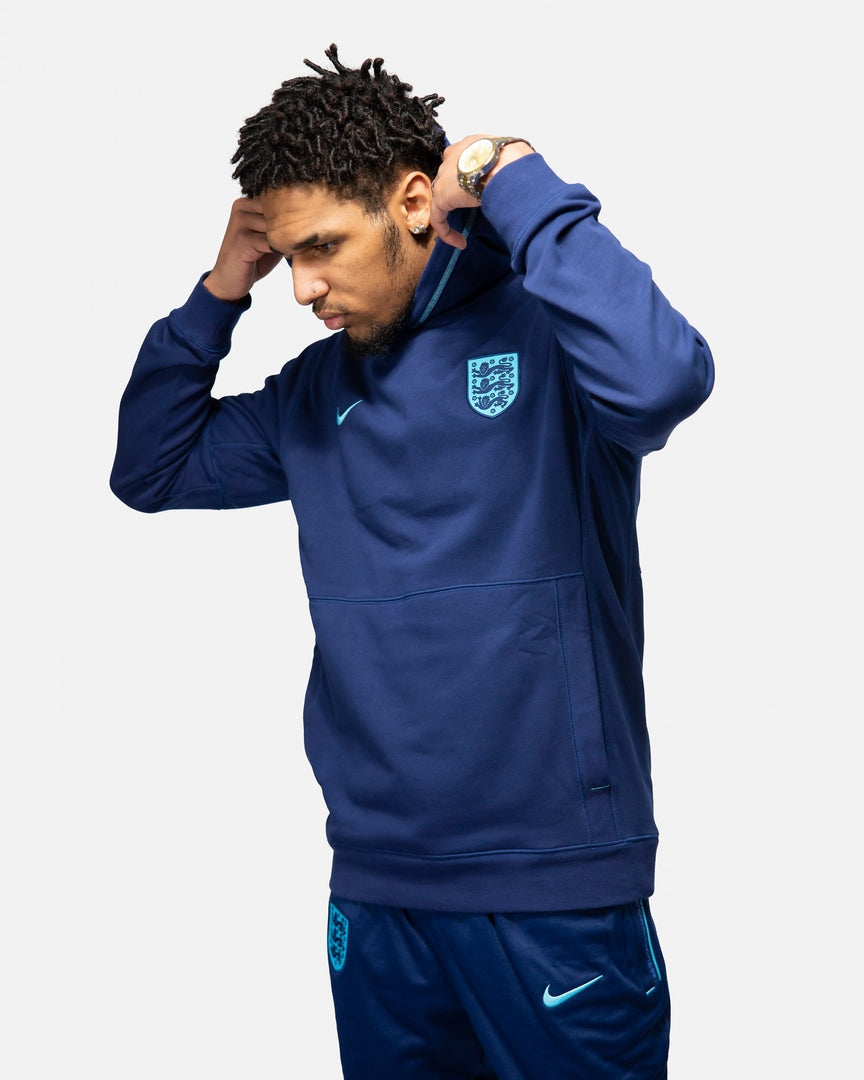 Sweat à capuche Angleterre - Bleu